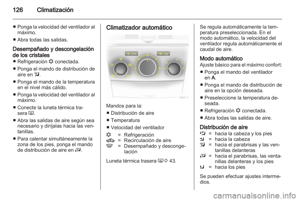 OPEL ZAFIRA 2010.5  Manual de Instrucciones (in Spanish) 