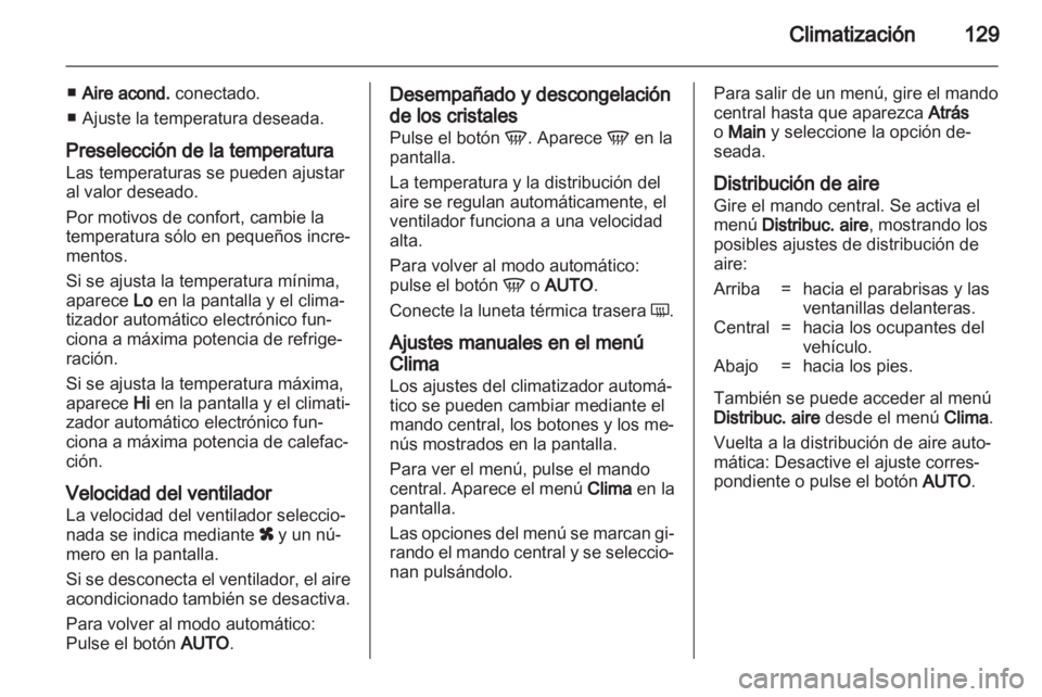 OPEL ZAFIRA 2010.5  Manual de Instrucciones (in Spanish) 