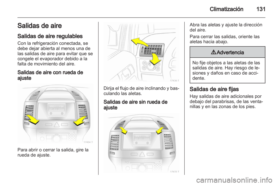 OPEL ZAFIRA 2010.5  Manual de Instrucciones (in Spanish) 