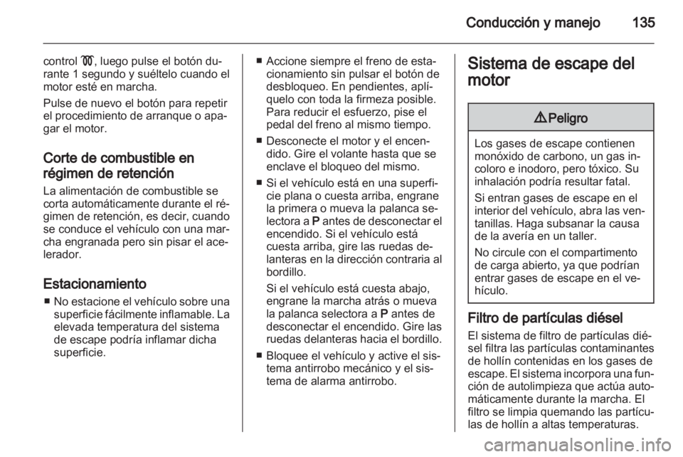 OPEL ZAFIRA 2010.5  Manual de Instrucciones (in Spanish) 