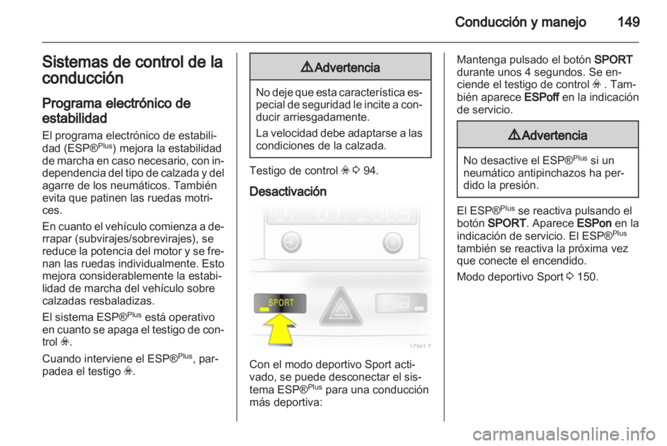 OPEL ZAFIRA 2010.5  Manual de Instrucciones (in Spanish) 