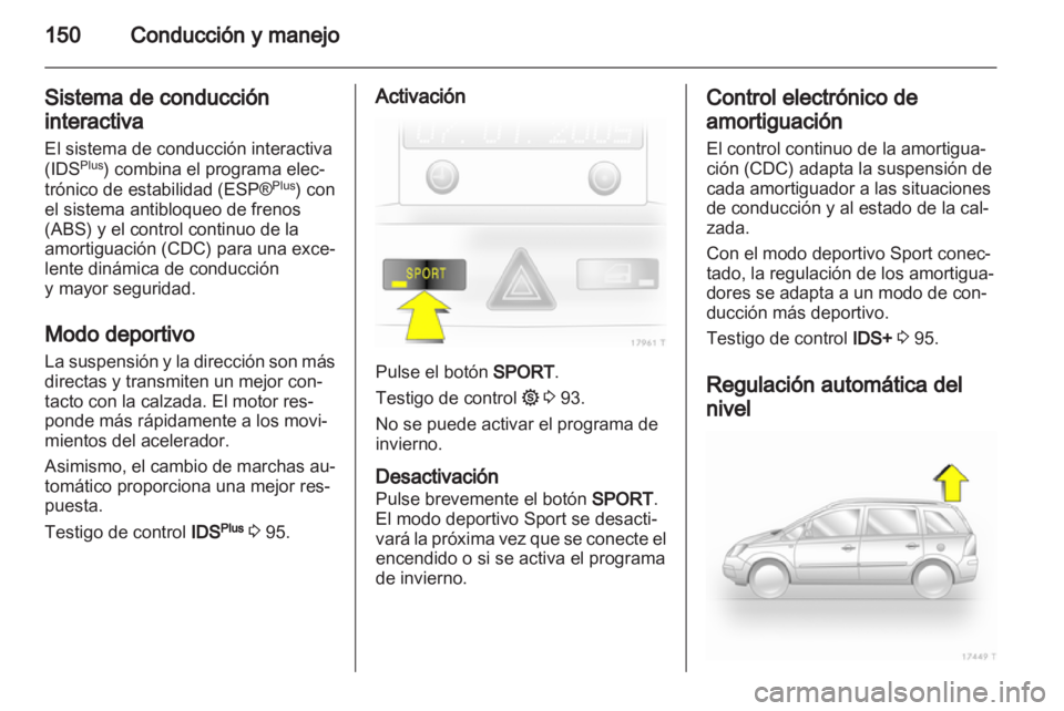 OPEL ZAFIRA 2010.5  Manual de Instrucciones (in Spanish) 