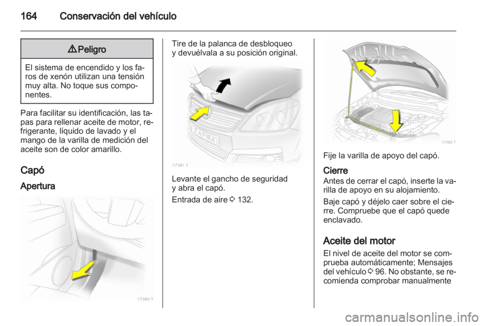 OPEL ZAFIRA 2010.5  Manual de Instrucciones (in Spanish) 