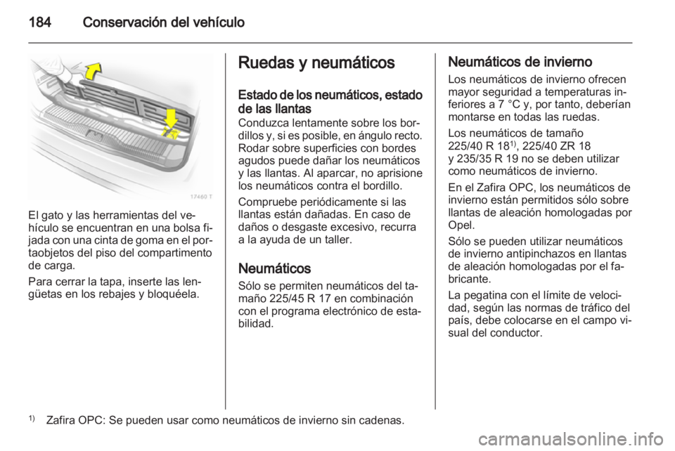 OPEL ZAFIRA 2010.5  Manual de Instrucciones (in Spanish) 