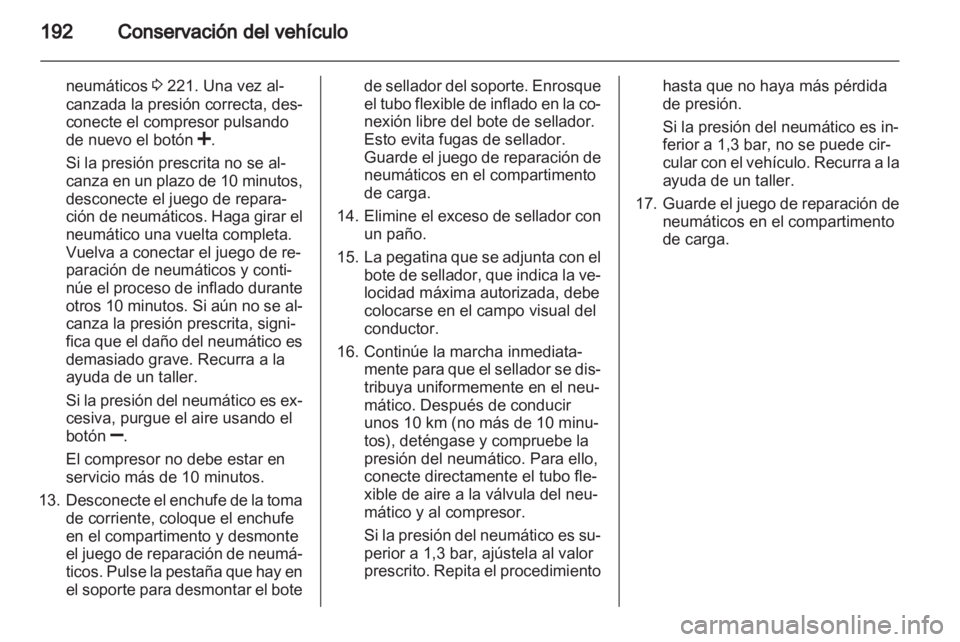 OPEL ZAFIRA 2010.5  Manual de Instrucciones (in Spanish) 