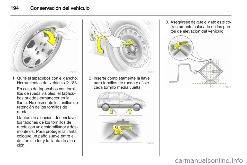 OPEL ZAFIRA 2010.5  Manual de Instrucciones (in Spanish) 