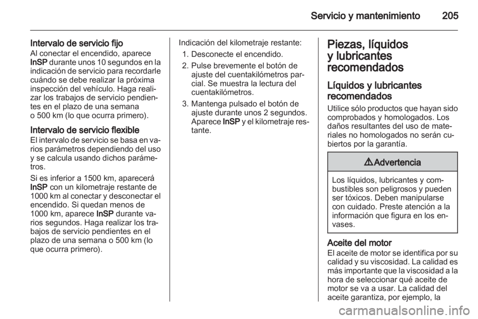 OPEL ZAFIRA 2010.5  Manual de Instrucciones (in Spanish) 