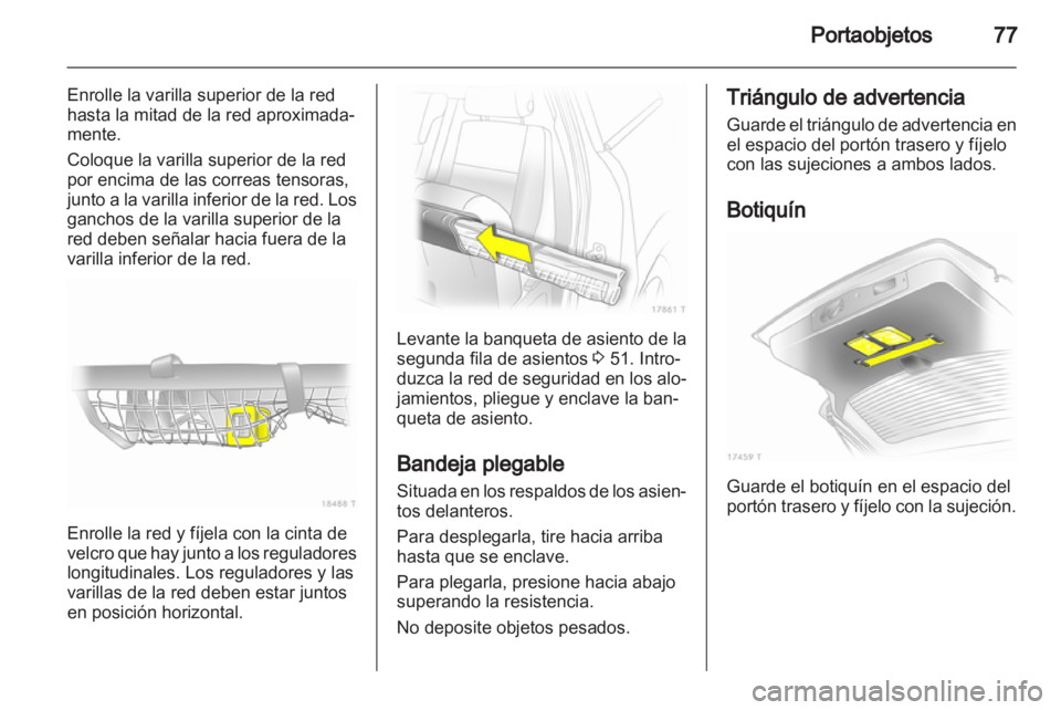 OPEL ZAFIRA 2010.5  Manual de Instrucciones (in Spanish) 