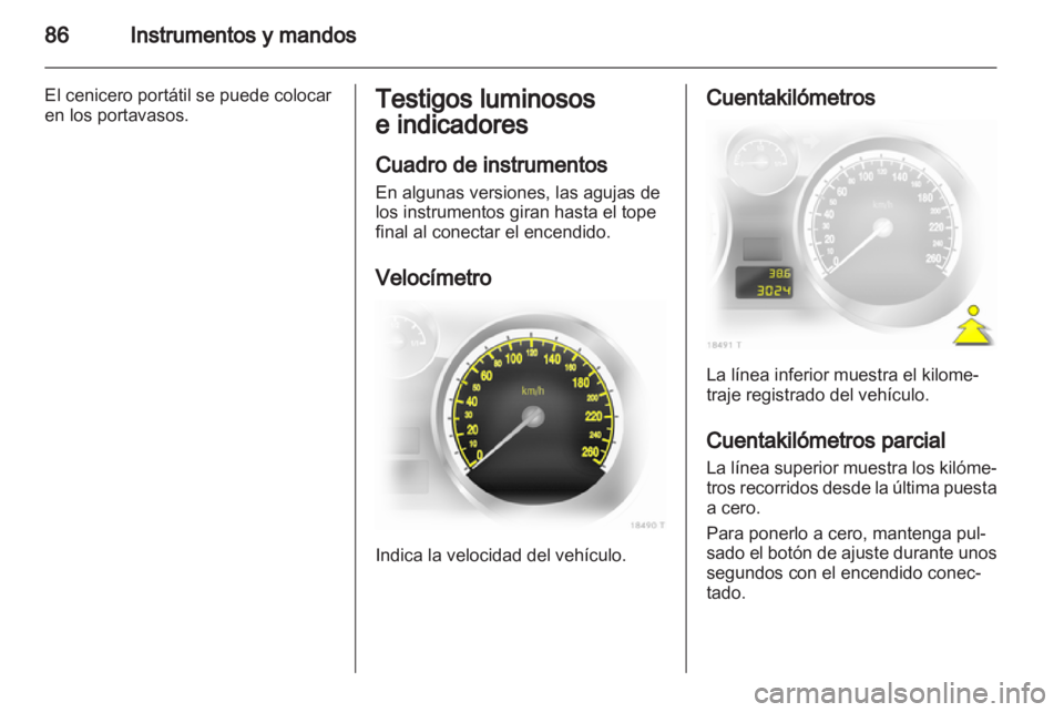 OPEL ZAFIRA 2010.5  Manual de Instrucciones (in Spanish) 