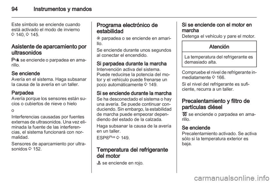 OPEL ZAFIRA 2010.5  Manual de Instrucciones (in Spanish) 