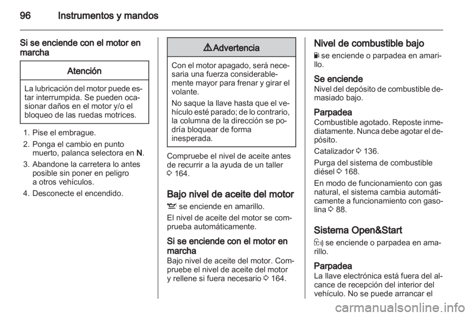 OPEL ZAFIRA 2010.5  Manual de Instrucciones (in Spanish) 