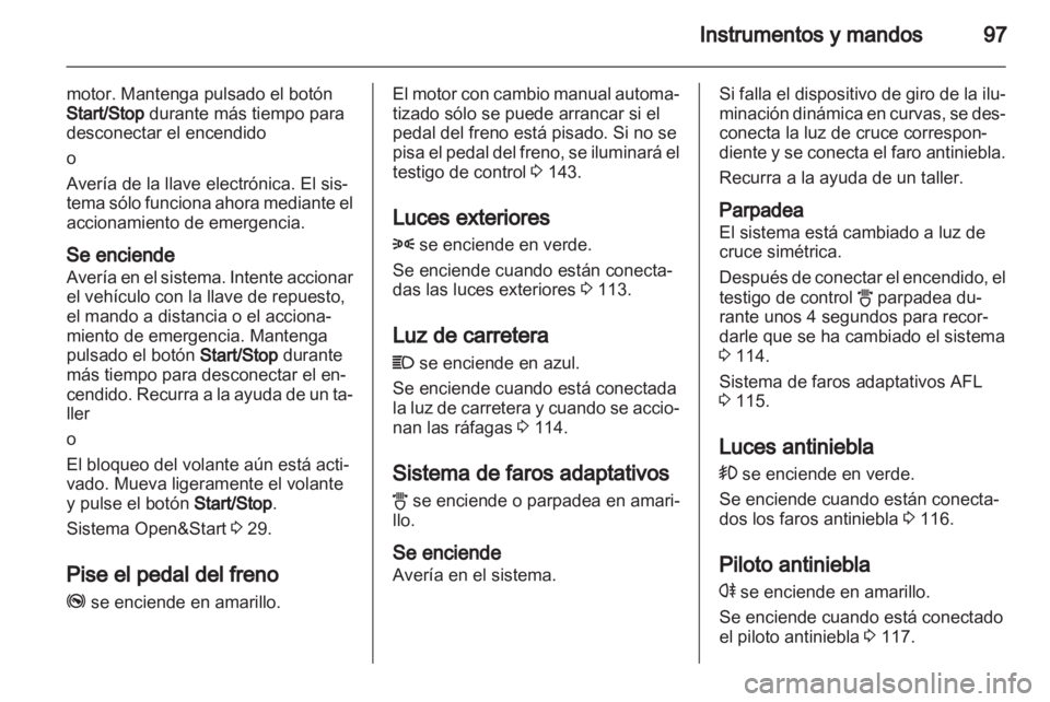 OPEL ZAFIRA 2010.5  Manual de Instrucciones (in Spanish) 