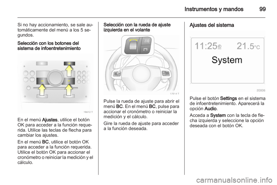 OPEL ZAFIRA 2010.5  Manual de Instrucciones (in Spanish) 