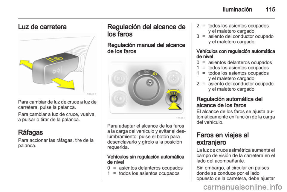 OPEL ZAFIRA 2011  Manual de Instrucciones (in Spanish) 