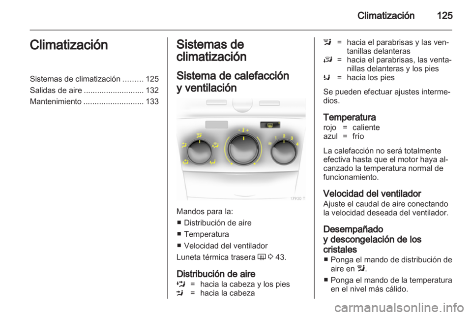 OPEL ZAFIRA 2011  Manual de Instrucciones (in Spanish) 