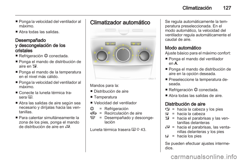 OPEL ZAFIRA 2011  Manual de Instrucciones (in Spanish) 