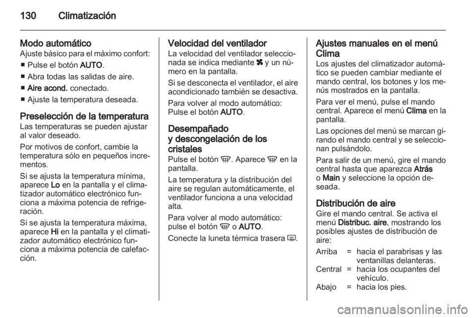 OPEL ZAFIRA 2011  Manual de Instrucciones (in Spanish) 