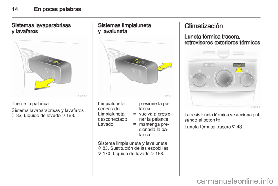 OPEL ZAFIRA 2011  Manual de Instrucciones (in Spanish) 