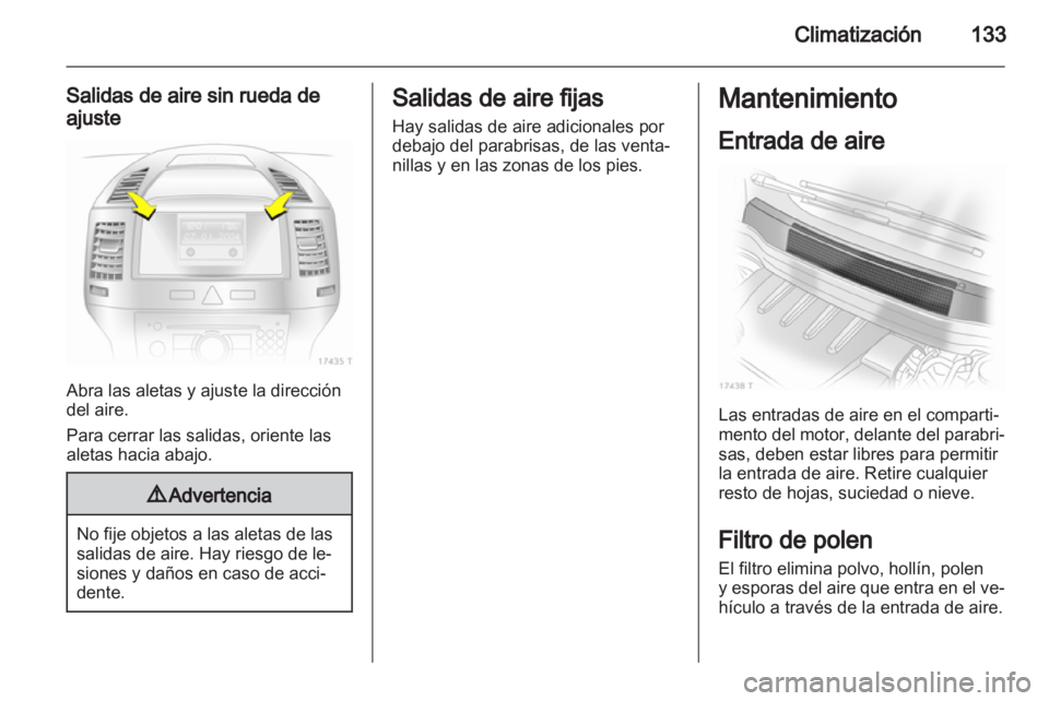 OPEL ZAFIRA 2011  Manual de Instrucciones (in Spanish) 