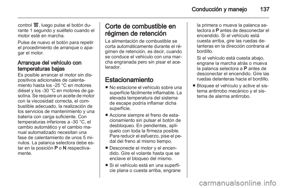 OPEL ZAFIRA 2011  Manual de Instrucciones (in Spanish) 