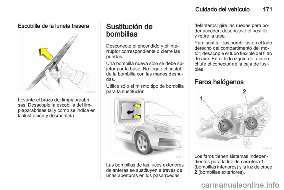 OPEL ZAFIRA 2011  Manual de Instrucciones (in Spanish) 