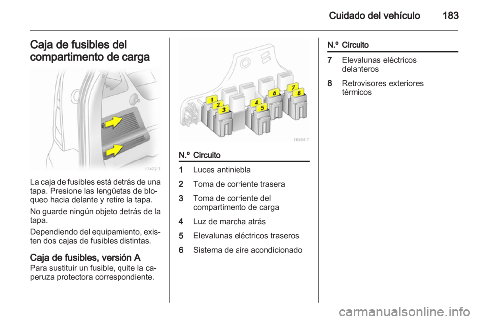 OPEL ZAFIRA 2011  Manual de Instrucciones (in Spanish) 