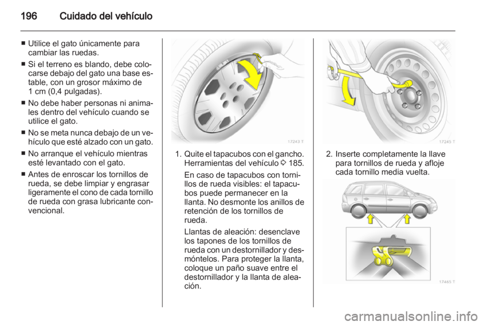 OPEL ZAFIRA 2011  Manual de Instrucciones (in Spanish) 