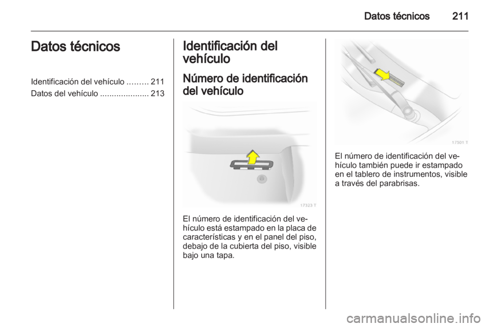 OPEL ZAFIRA 2011  Manual de Instrucciones (in Spanish) 
