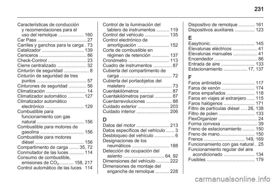 OPEL ZAFIRA 2011  Manual de Instrucciones (in Spanish) 