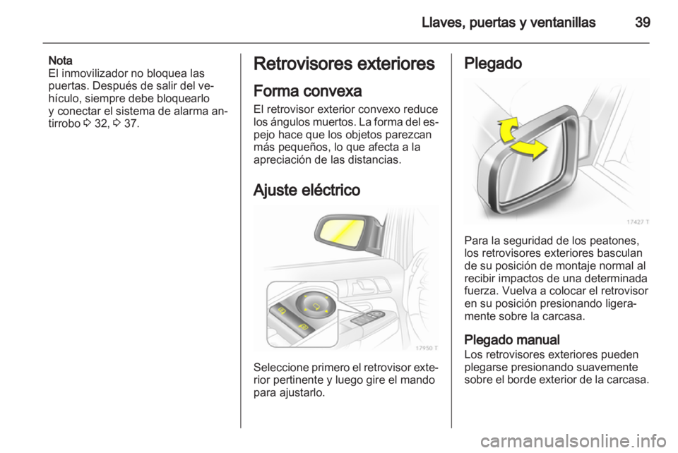 OPEL ZAFIRA 2011  Manual de Instrucciones (in Spanish) 