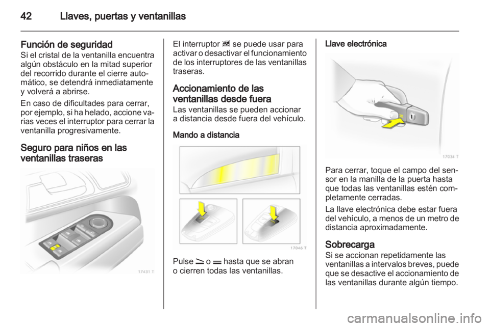 OPEL ZAFIRA 2011  Manual de Instrucciones (in Spanish) 
