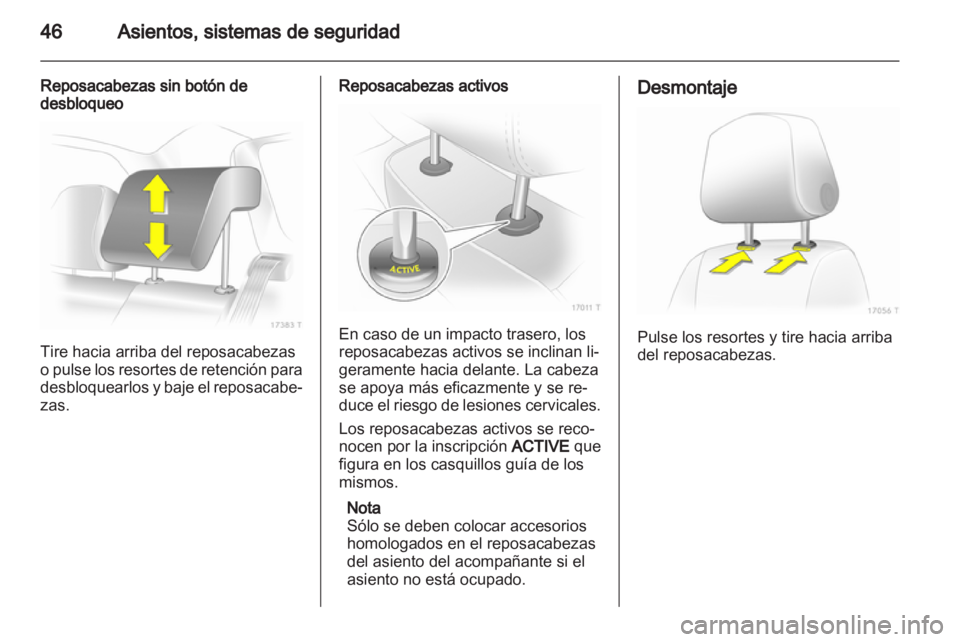 OPEL ZAFIRA 2011  Manual de Instrucciones (in Spanish) 