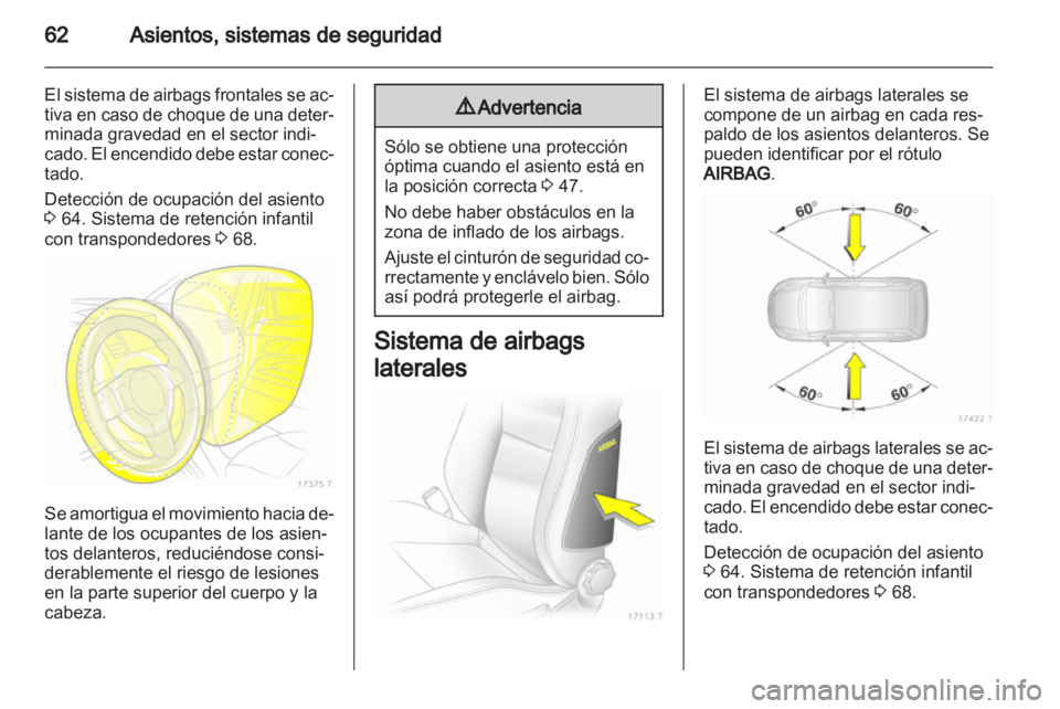 OPEL ZAFIRA 2011  Manual de Instrucciones (in Spanish) 
