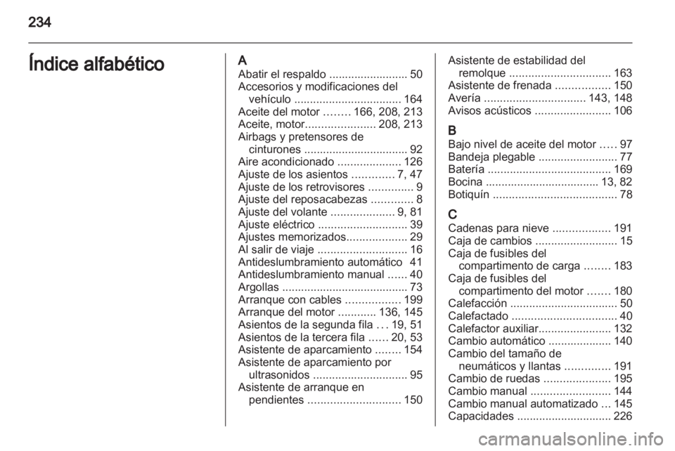 OPEL ZAFIRA 2011.5  Manual de Instrucciones (in Spanish) 