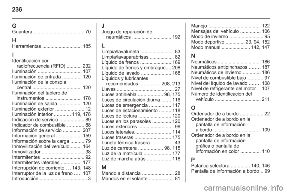 OPEL ZAFIRA 2011.5  Manual de Instrucciones (in Spanish) 