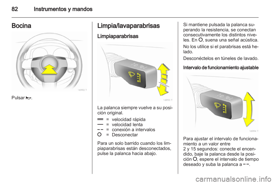 OPEL ZAFIRA 2011.5  Manual de Instrucciones (in Spanish) 