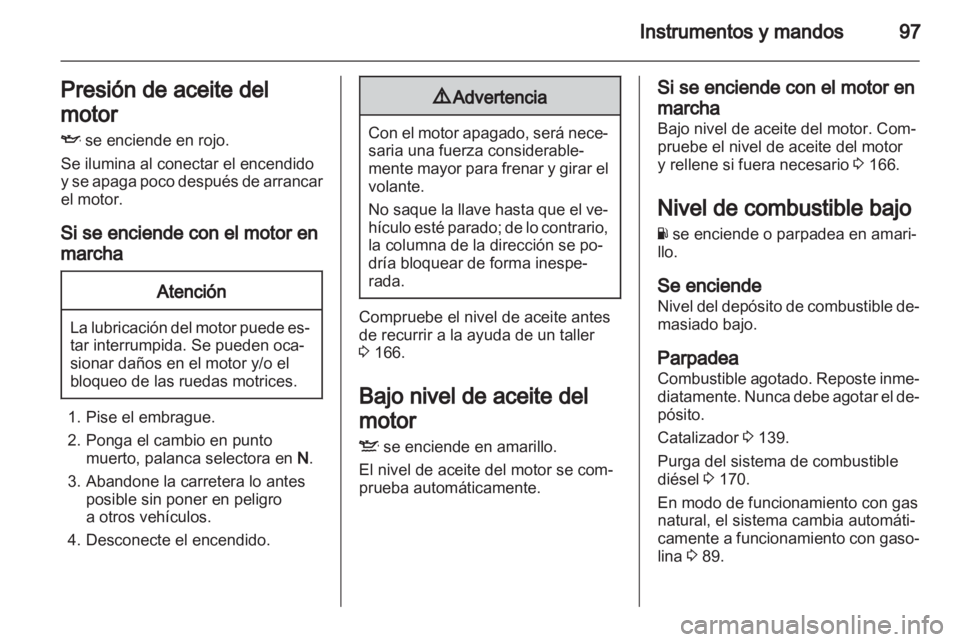 OPEL ZAFIRA 2011.5  Manual de Instrucciones (in Spanish) 