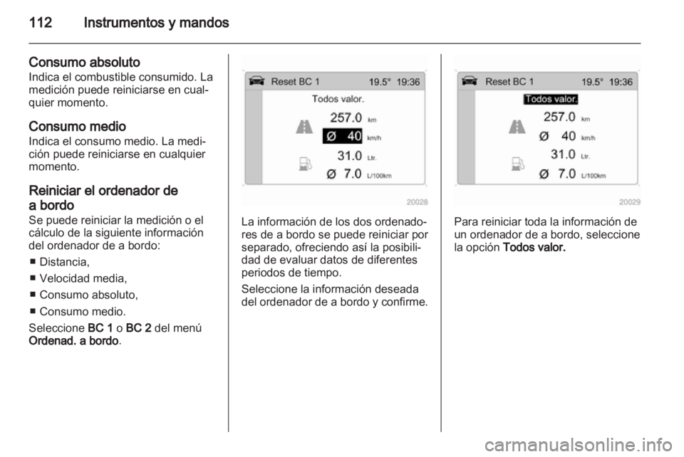 OPEL ZAFIRA 2012  Manual de Instrucciones (in Spanish) 