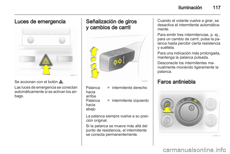 OPEL ZAFIRA 2012  Manual de Instrucciones (in Spanish) 