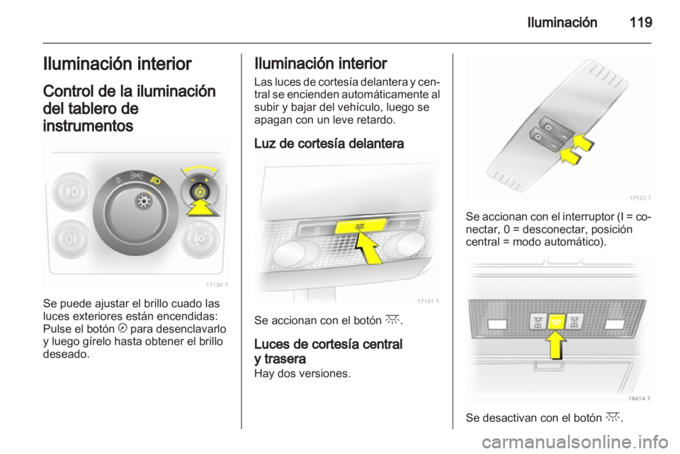 OPEL ZAFIRA 2012  Manual de Instrucciones (in Spanish) 