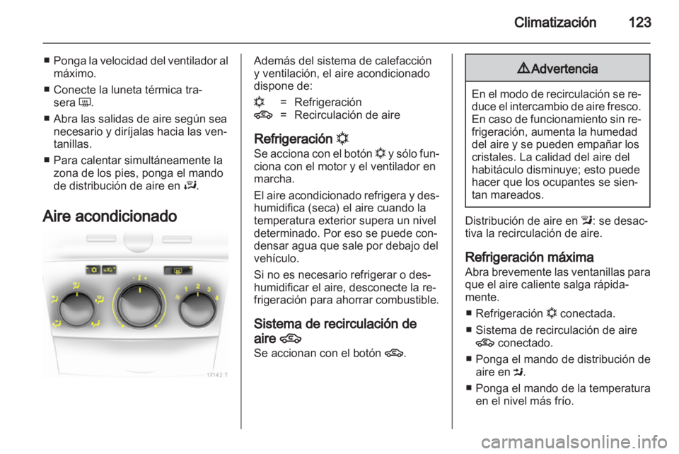 OPEL ZAFIRA 2012  Manual de Instrucciones (in Spanish) 