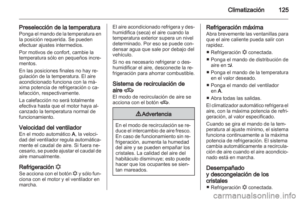 OPEL ZAFIRA 2012  Manual de Instrucciones (in Spanish) 