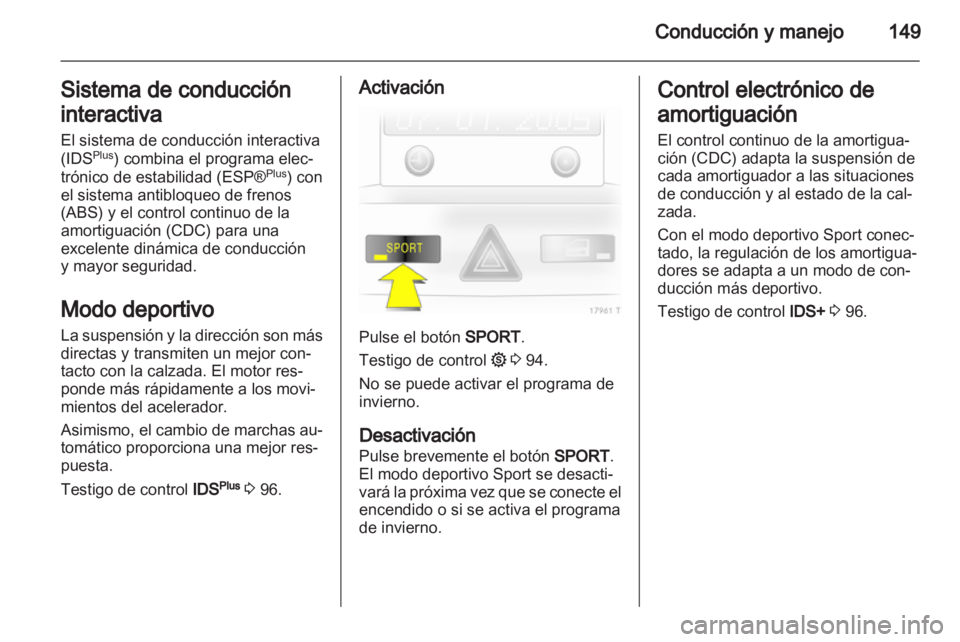 OPEL ZAFIRA 2012  Manual de Instrucciones (in Spanish) 