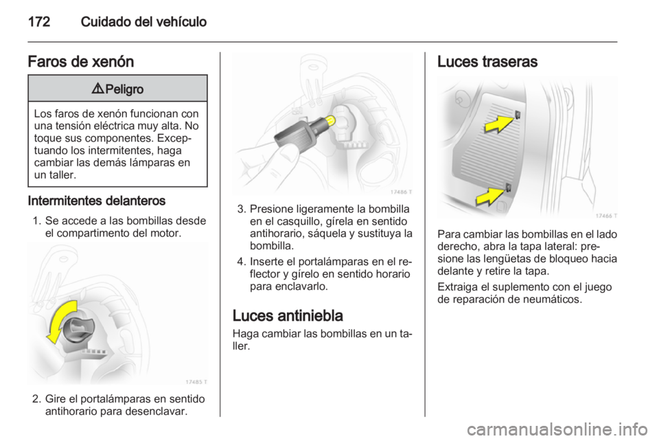 OPEL ZAFIRA 2012  Manual de Instrucciones (in Spanish) 
