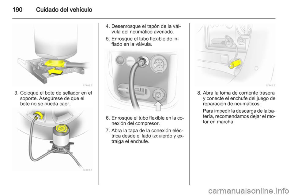 OPEL ZAFIRA 2012  Manual de Instrucciones (in Spanish) 