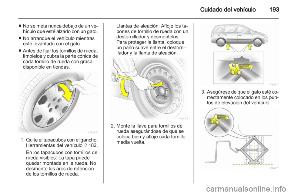 OPEL ZAFIRA 2012  Manual de Instrucciones (in Spanish) 
