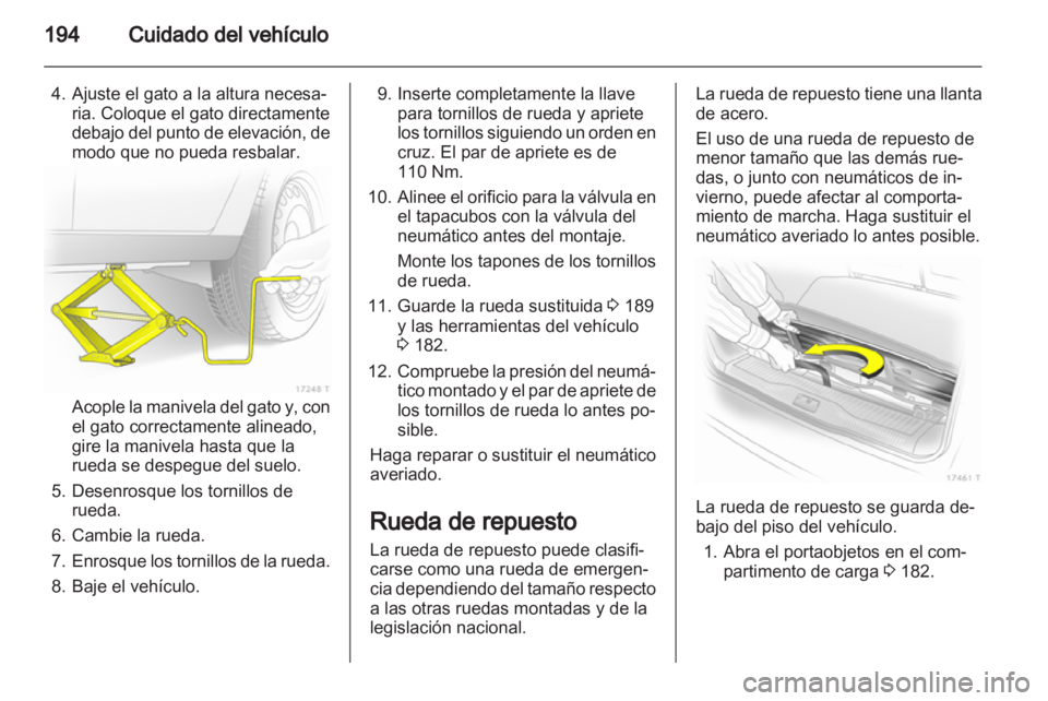OPEL ZAFIRA 2012  Manual de Instrucciones (in Spanish) 