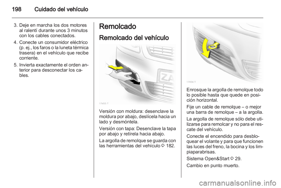 OPEL ZAFIRA 2012  Manual de Instrucciones (in Spanish) 