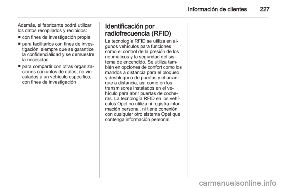 OPEL ZAFIRA 2012  Manual de Instrucciones (in Spanish) 
