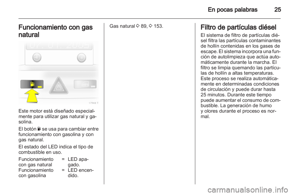 OPEL ZAFIRA 2012  Manual de Instrucciones (in Spanish) 
